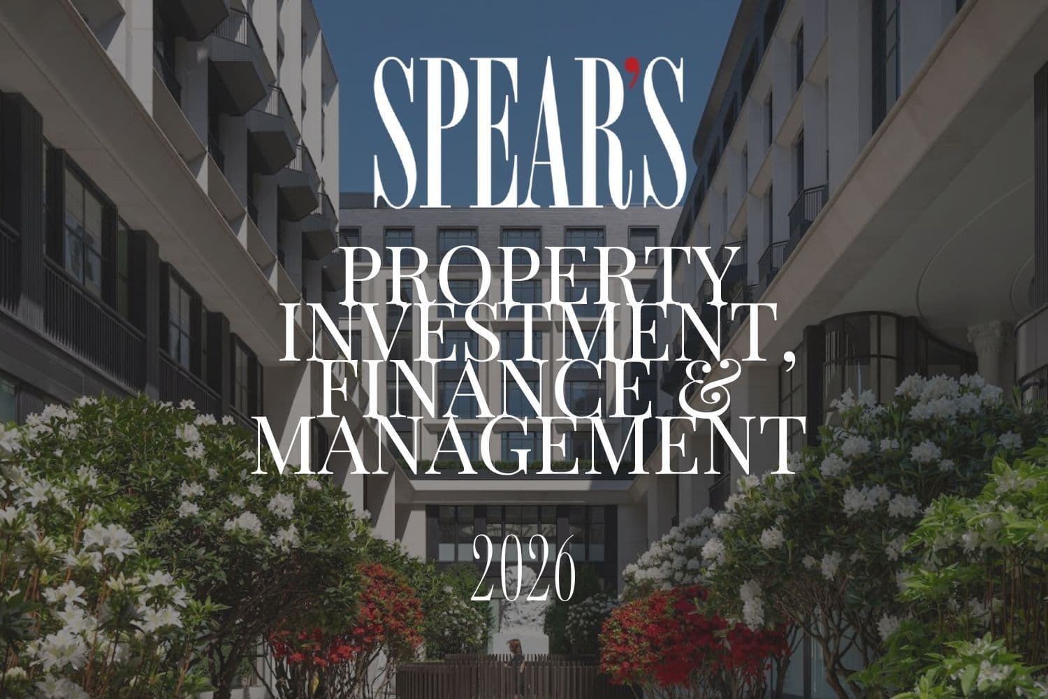 Imran Sheikh recommandé dans le Spear's 500 Property Index 2026