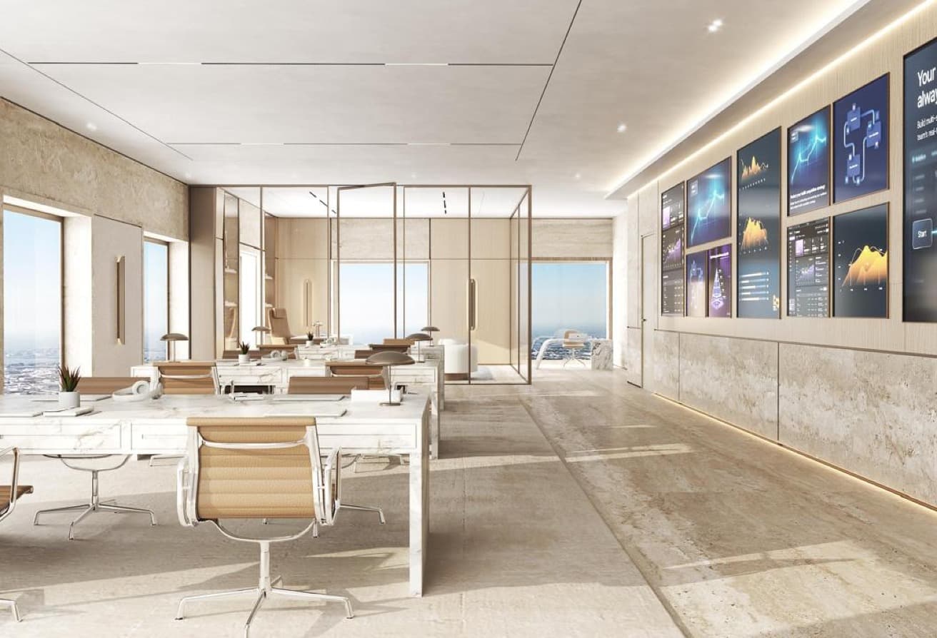 Final Grade A+ Office on Sheikh Zayed | AHS Tower galerie 1