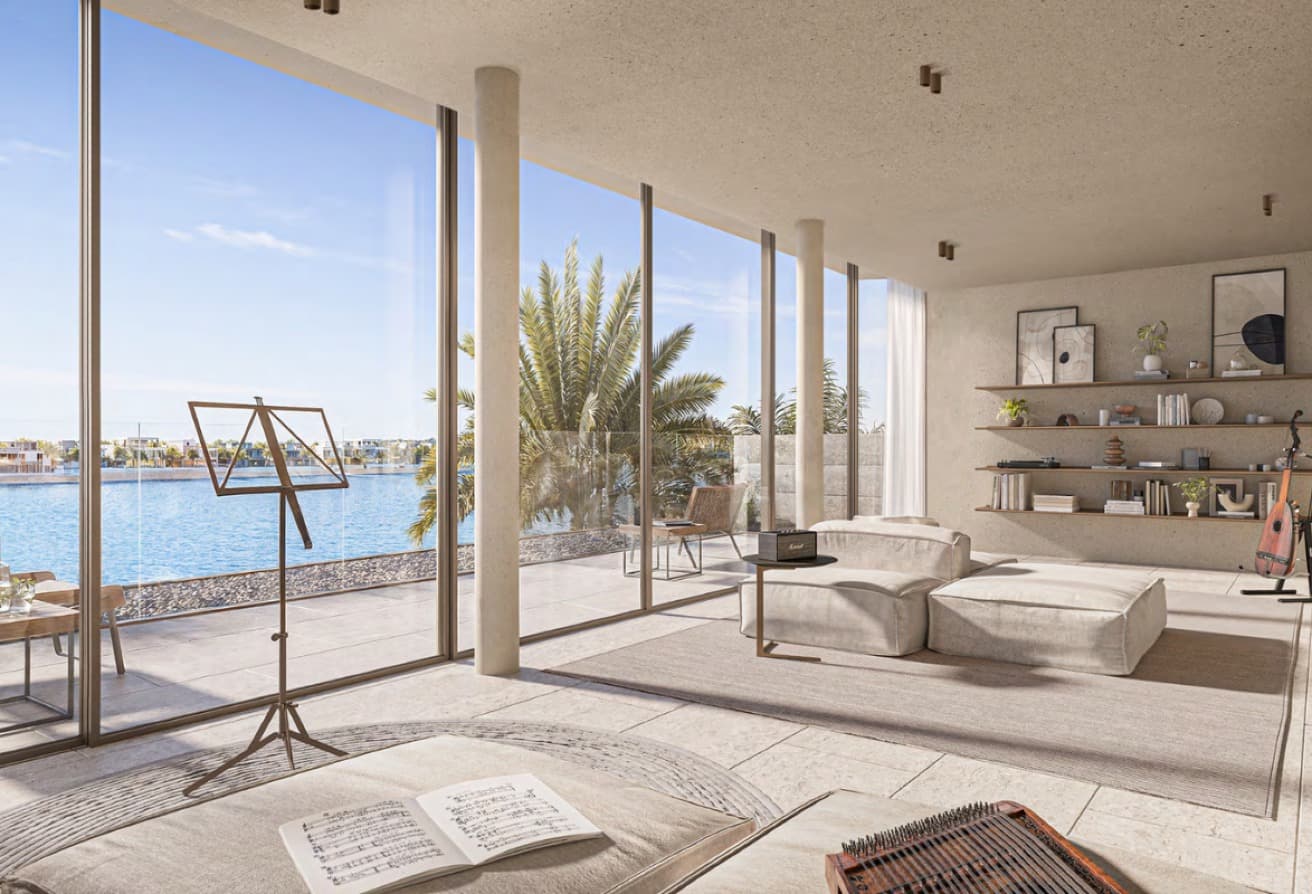 Luxury Beach Villa | 6BR | Palm Jebel Ali Views المعرض 3