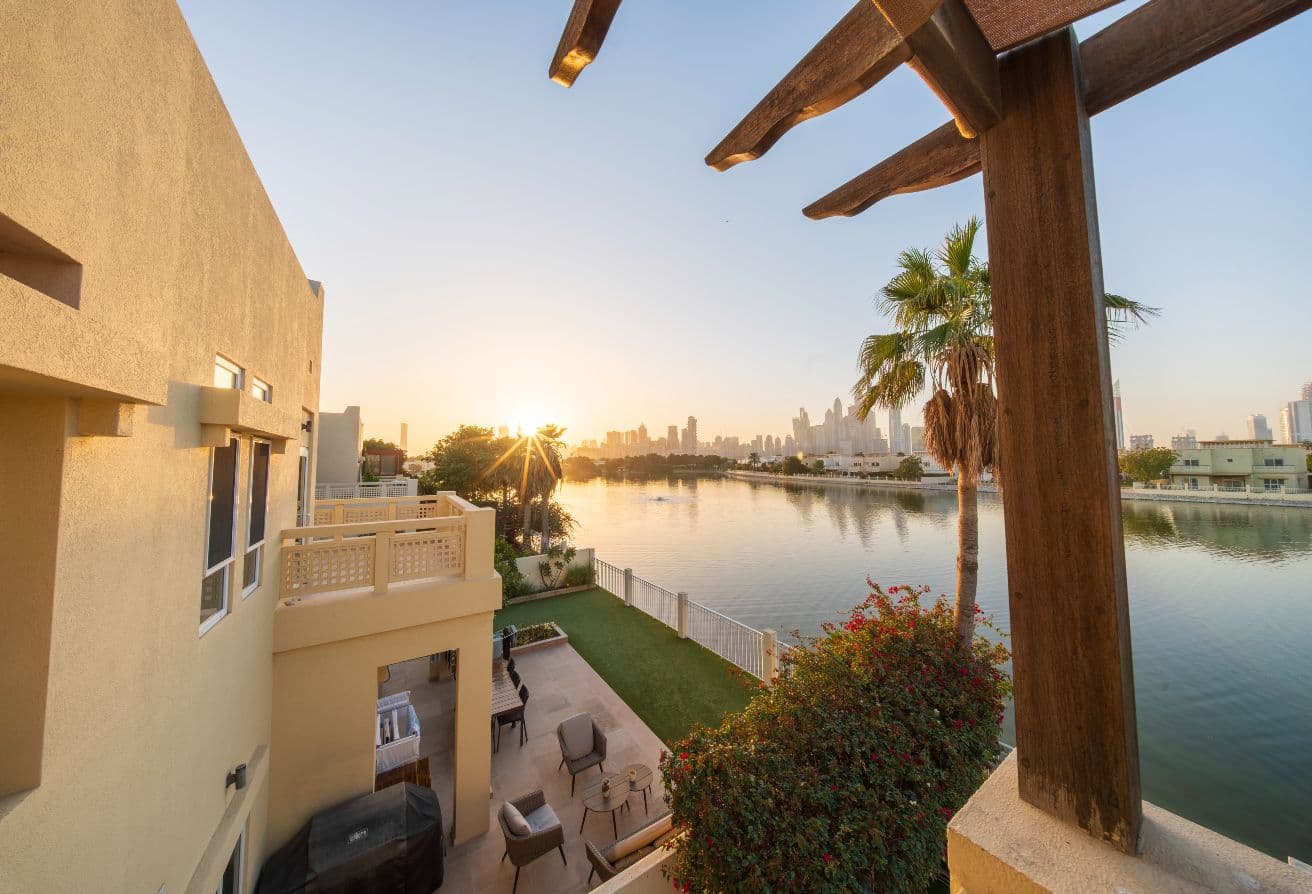 5BR Twin Villa | Full Lake | Dubai Skyline View galerie 1
