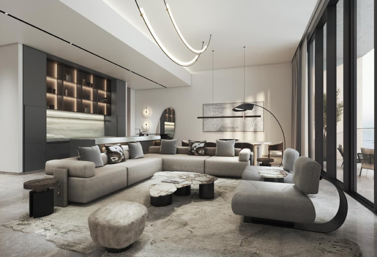 High-End 2-Bedroom Residence | W Dubai Harbour المعرض 4