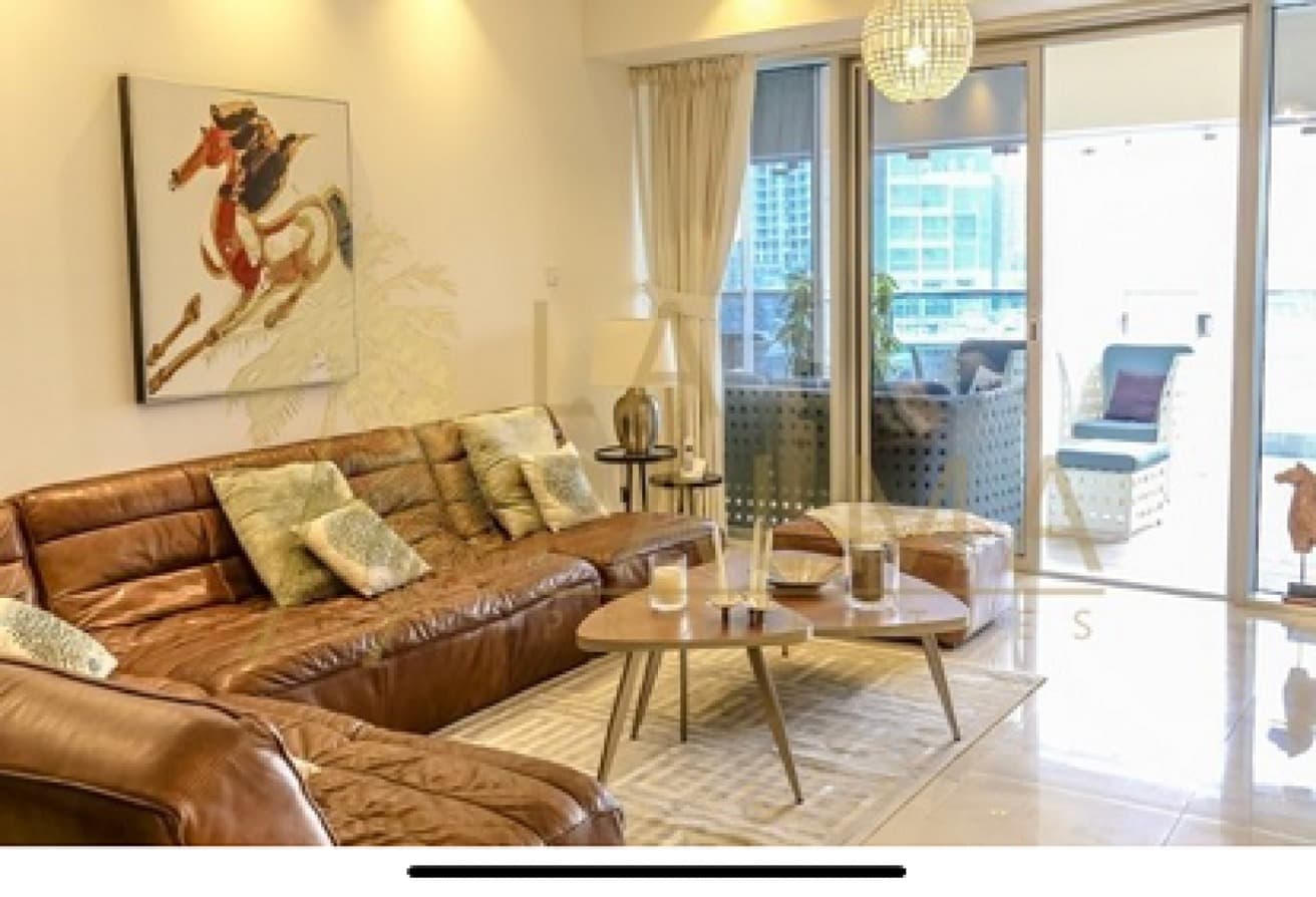2BR + Study + Maid | Huge Terrace Marina Views المعرض 3