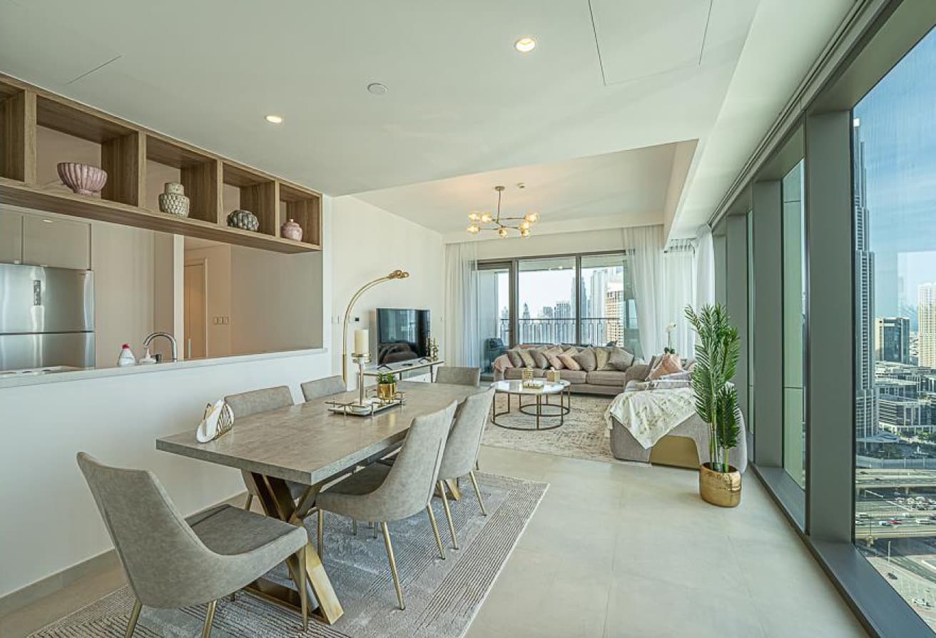 Corner Unit | Post Handover Plan | Full Burj View galerie 4