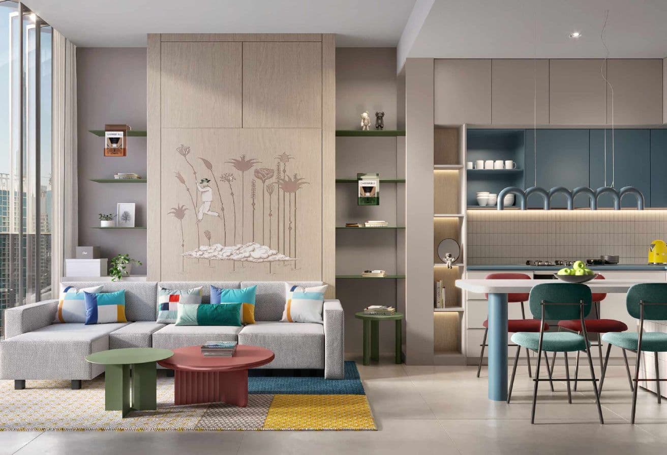 ROVE Residence | Corner Unit | Pool & Skyline View galerie 1